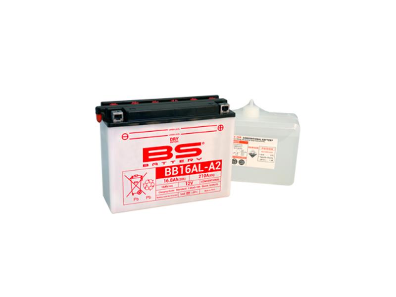 Akumulator BS YB16AL-A2 (BB16AL-A2) s priloženo kislino