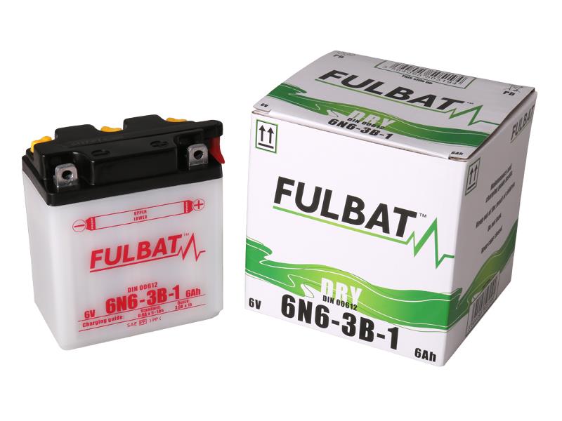 Akumulator FULBAT 6N6-3B-1 s priloženo kislino
