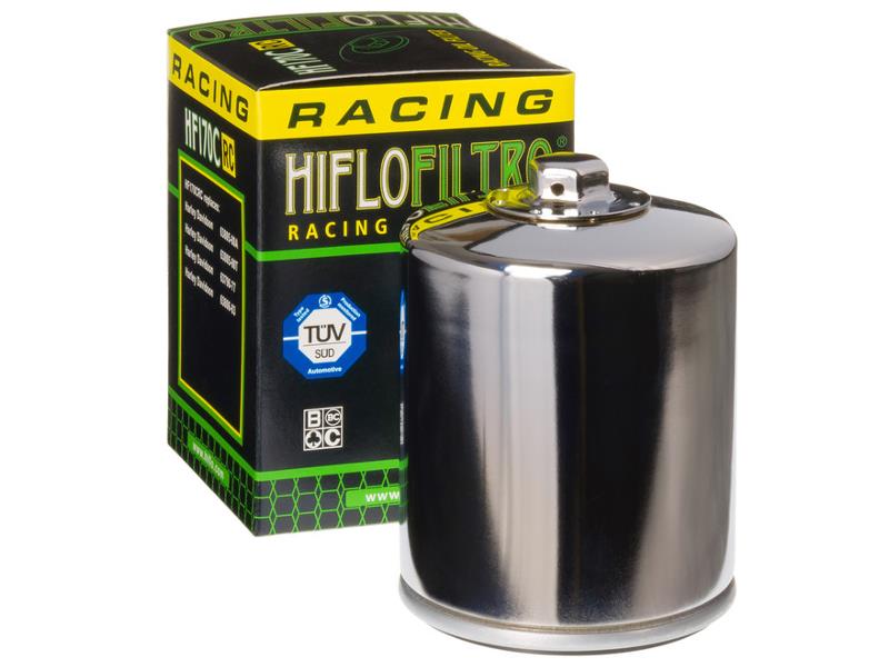 Oljni filter HIFLO RACING kromiran HF 170CRC