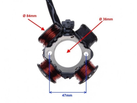 Stator (navitje) WM 4 tuljave